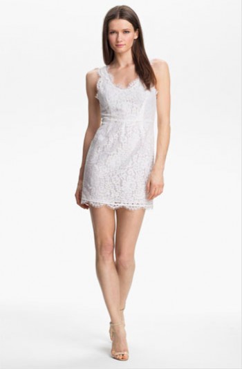 Joie Sleeveless Lace Dress