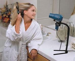 Hands Free Hair Dryer Stand