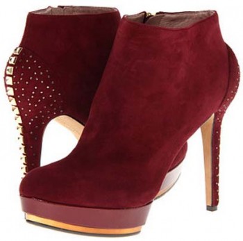 ruby suede heels